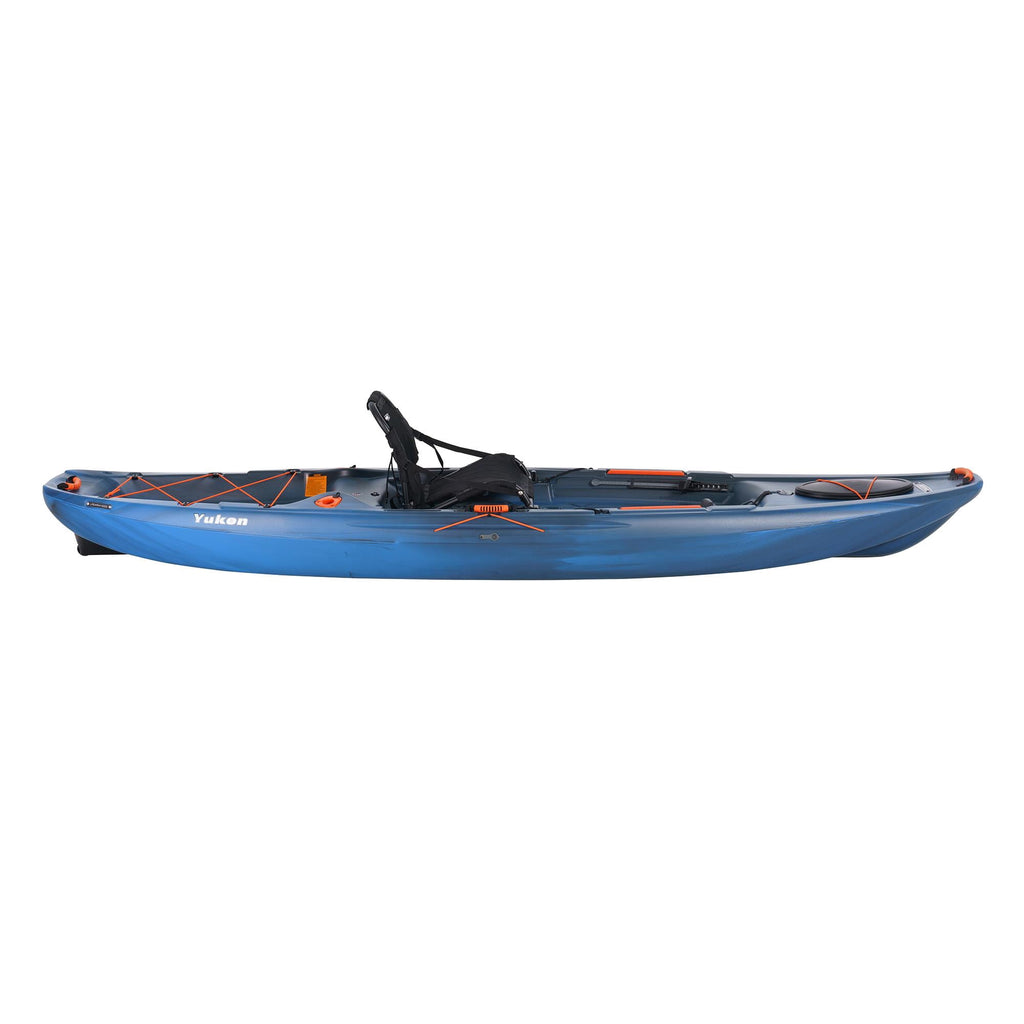 Lifetime Yukon Angler 11 ft. 6 in. Sit-on-Top Comfort Fishing Kayak, Lightning Fusion (90846)