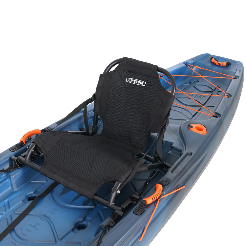 Lifetime Yukon Angler 11 ft. 6 in. Sit-on-Top Comfort Fishing Kayak, Lightning Fusion (90846)