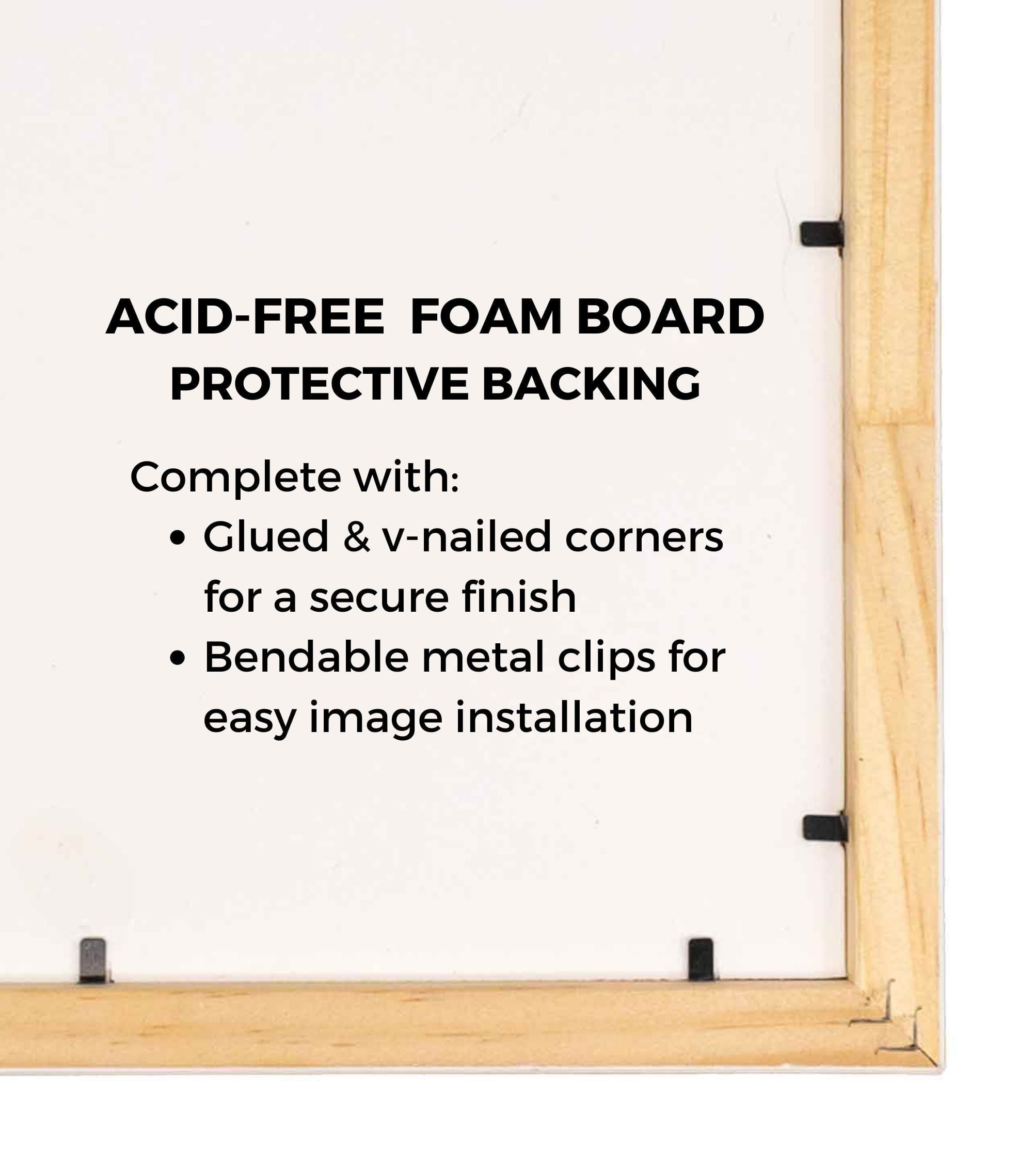 40x28 Bronze Brown Real Wood Picture Frame Width 1.25 inches | Interior Frame Depth 0.75 inches |
