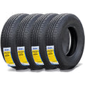 NAMA ST205/75R15 Trailer Tires Set of 4-205/75/15 Trailer Tire 10 Ply Load Range E Heavy Duty Radial Tires