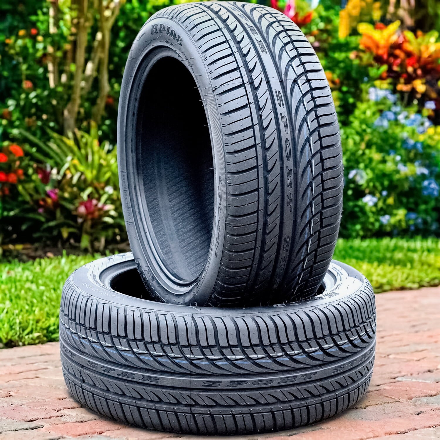 Set of 4 Fullway HP108 195/60R15 88H Performance a/s All Season Tires