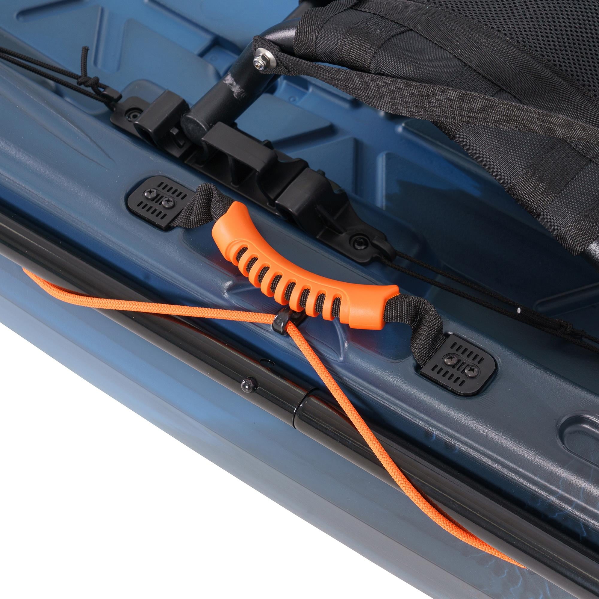 Lifetime Yukon Angler 11 ft. 6 in. Sit-on-Top Comfort Fishing Kayak, Lightning Fusion (90846)