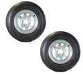 eCustomrim 2-Pack Trailer Tire Rim ST185/80D13 Load C 13 Inch 5 Lug Galvanized Wheel
